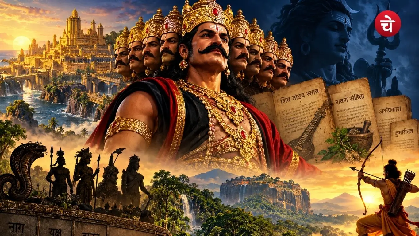 A cultural glimpse into the character of Ravana, the Rakshasa culture, and the lore surrounding the golden Lanka